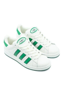 Adidas Adidas Campus 00s Shoe Chalk White / Green / Off White -Skate Verkauf adidas campus 00s shoe chalk white green off white 04