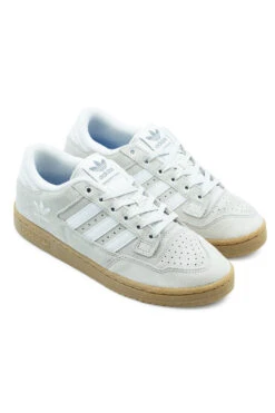 Adidas Adidas Centennial 85 Low ADV Shoe Crystal White / Cloud White / Gum -Skate Verkauf adidas centennial 85 low adv shoe crystal white cloud white gum 04