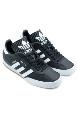 Adidas Adidas Samba Super Shoe Black / Cloud White / Black -Skate Verkauf adidas samba super shoe black cloud white black 04