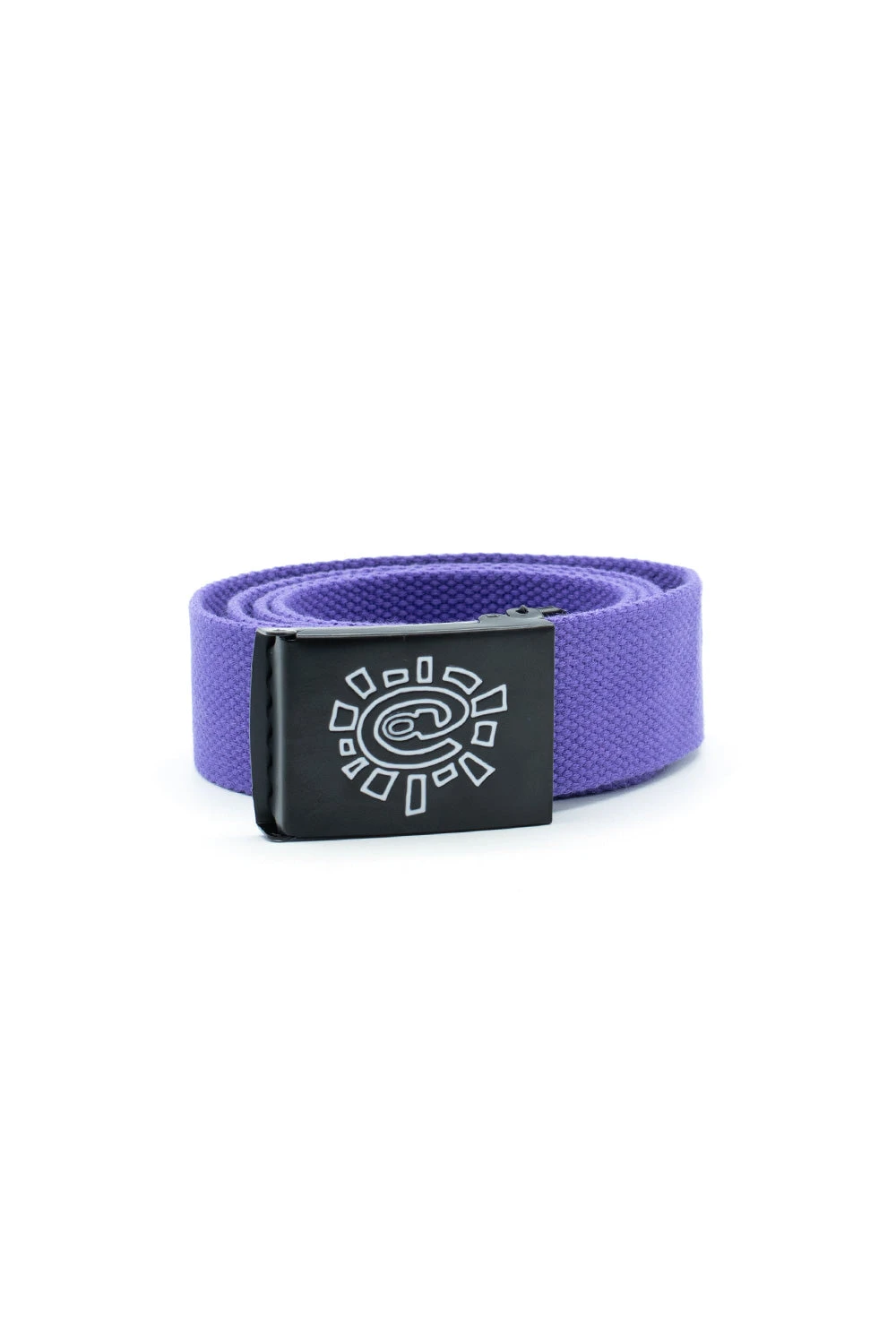 Always® Always Always Embossed @Sun Canvas Belt Purple 3 Always® Always Always Embossed @Sun Canvas Belt Purple
