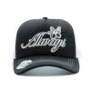 Always® Always Always Flowering Mesh Trucker Cap Black -Skate Verkauf always flowering mesh trucker cap black 01