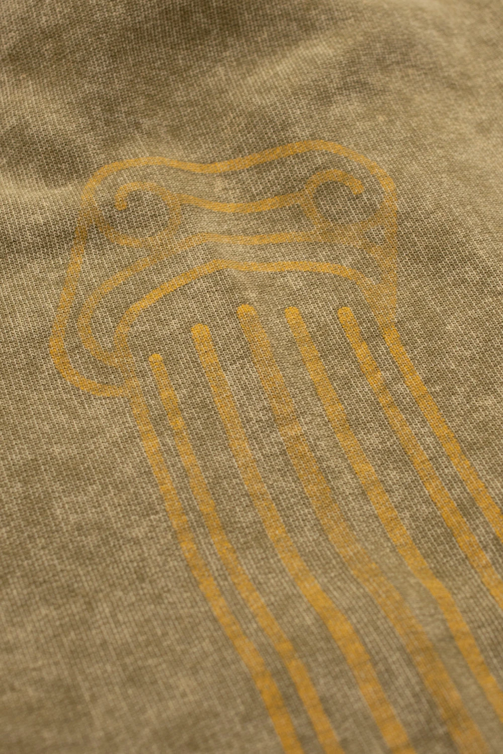 Aries Aries Acid Column Hoodie Olive 4 Aries Aries Acid Column Hoodie Olive – Bild 2