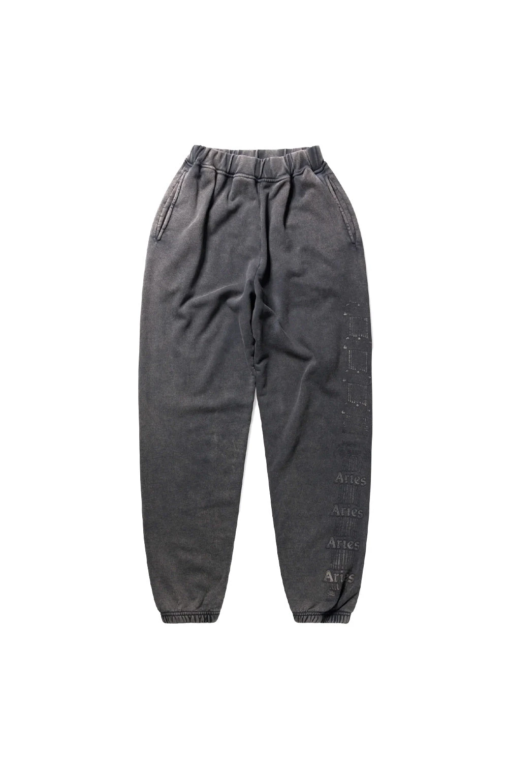 Aries Aries Aged Ancient Column Sweatpant Black 3 Aries Aries Aged Ancient Column Sweatpant Black