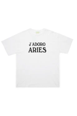 Aries Aries Adoro Aries T-Shirt White