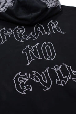 Aries Aries Fear No Evil Hoodie Black -Skate Verkauf aries arise fear no evil hoodie black 03
