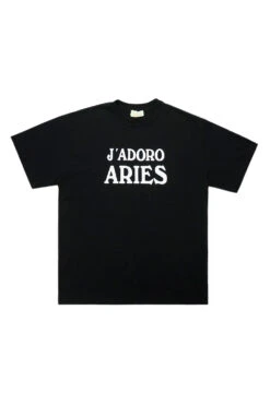 Aries Aries J'adoro Aries T-Shirt Black