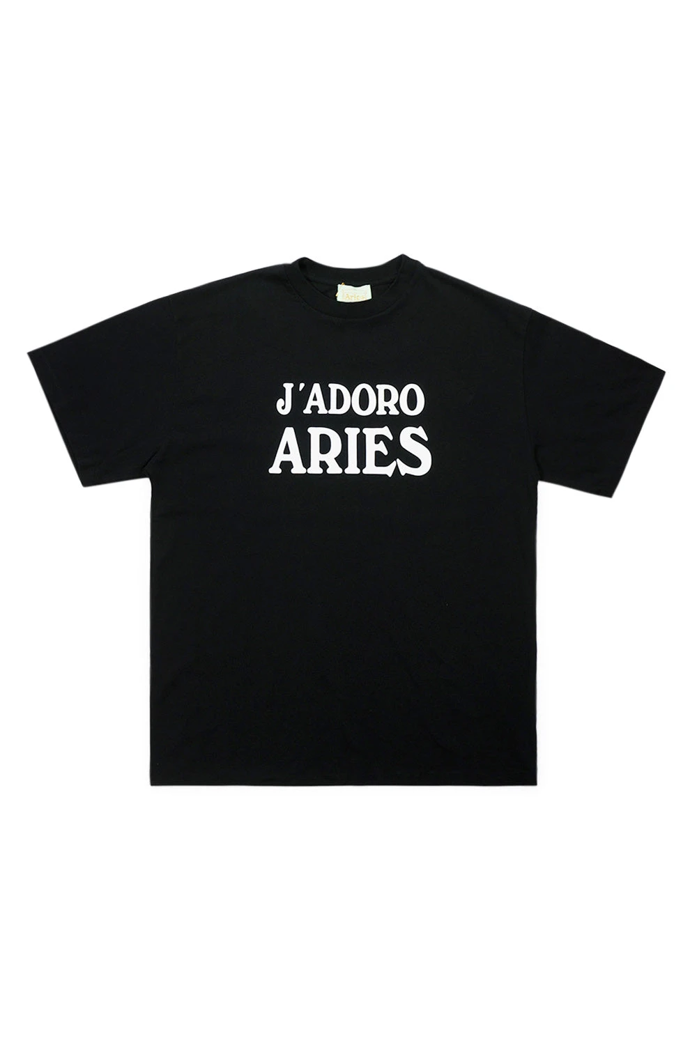 Aries Aries J'adoro Aries T-Shirt Black 3 Aries Aries J'adoro Aries T-Shirt Black