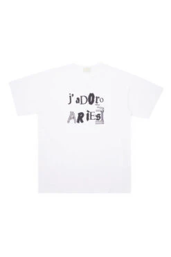 Aries Aries J'Adoro Aries Ransom T-Shirt White