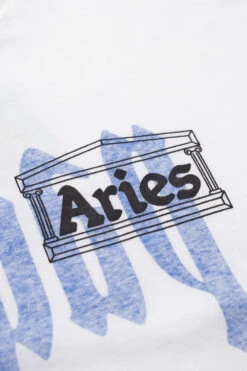 Aries Aries Pagan Trash Reverse T-Shirt White -Skate Verkauf aries arise pagan trash reverse t shirt white 03