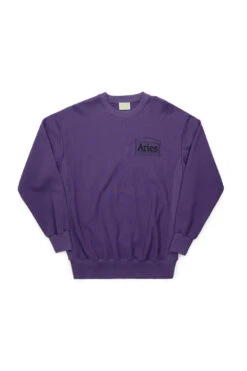 Aries Aries Premium Temple Sweatshirt Purple