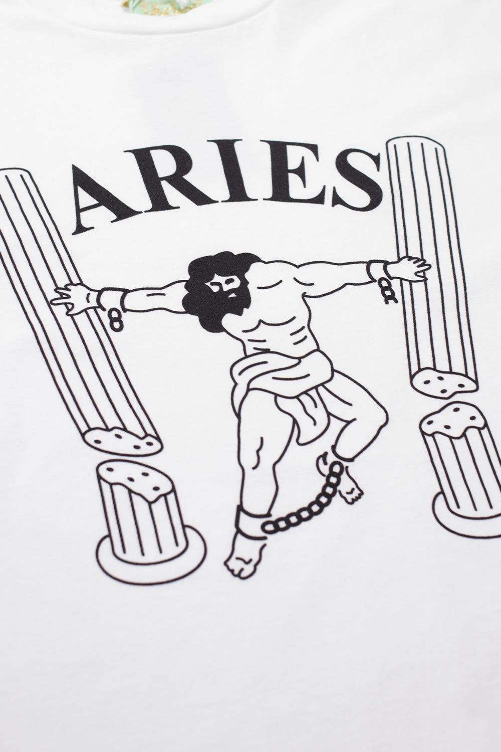 Aries Aries Samson T-Shirt White 4 Aries Aries Samson T-Shirt White – Bild 2