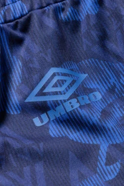 Aries Aries X Umbro Roses Football Shorts Blue -Skate Verkauf aries arise umbro roses football shorts blue 04