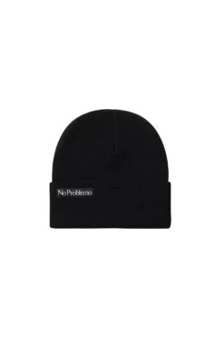 Aries Aries Mini Problemo Beanie Black