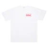 Aries Aries Temple T-Shirt White (Red Print) -Skate Verkauf aries temple t shirt white red print 01