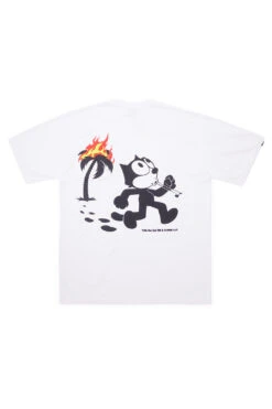 Babylon LA Babylon LA X Felix The Cat Firestarter T-Shirt White