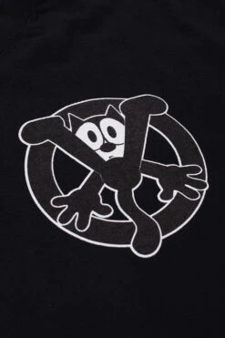 Babylon LA Babylon LA X Felix The Cat No Peace Felix T-Shirt Black -Skate Verkauf babylon la felix the cat no peace felix t shirt black 03