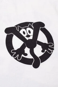 Babylon LA Babylon LA X Felix The Cat No Peace Felix T-Shirt White -Skate Verkauf babylon la felix the cat no peace felix t shirt white 03