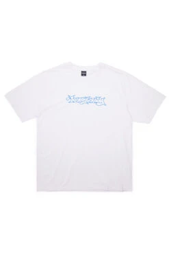 Baglady Supplies Baglady Bootleg Throw Up T-Shirt White