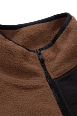 Baglady Supplies Baglady Zip Up Fleece Tawny Brown -Skate Verkauf baglady zip up fleece tawny brown 03