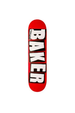Baker Skateboards Baker Brand Logo Deck 8,25" (O.G. Shape Red / White)