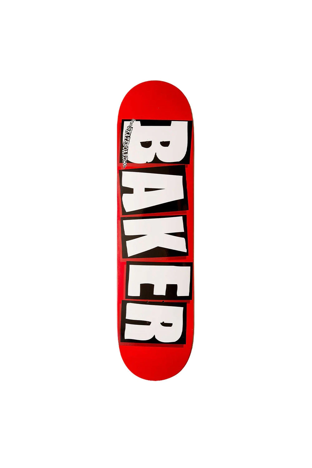 Baker Skateboards Baker Brand Logo Deck 8,25" (O.G. Shape Red / White) 3 Baker Skateboards Baker Brand Logo Deck 8,25" (O.G. Shape Red / White)