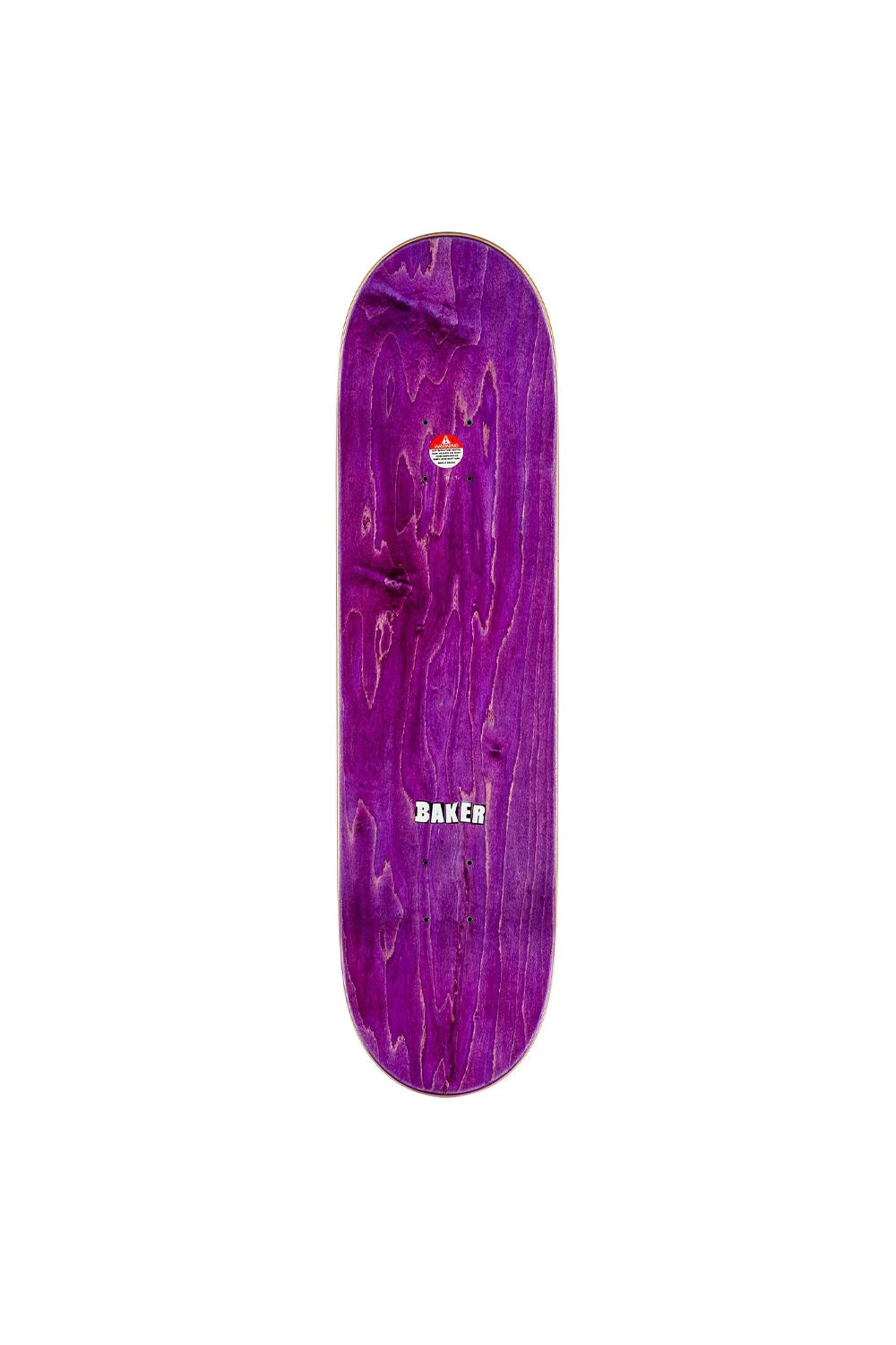 Baker Skateboards Baker Brand Logo Deck 8,25" (O.G. Shape Red / White) 4 Baker Skateboards Baker Brand Logo Deck 8,25" (O.G. Shape Red / White) – Bild 2