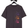 Bonkers Bonkers Hand Dyed Gonz T-Shirt Charcoal