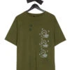 Bonkers Bonkers Hand Dyed Gonz T-Shirt Khaki Green