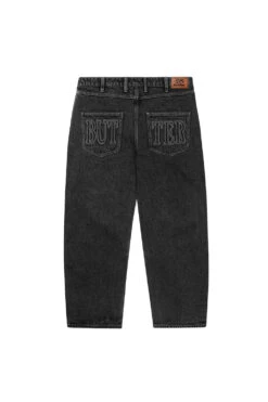 Butter Goods Butter Goods Applique Denim Baggy Jeans Acid Black