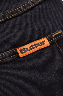 Butter Goods Butter Goods Baggy Denim Short Washed Black -Skate Verkauf butter goods baggy denim short washed black 05