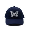 Bye Jeremy Bye Jeremy Butterfly 6 Panel Cap Navy -Skate Verkauf bye jeremy butterfly 6 panel cap navy 01