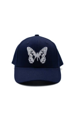 Bye Jeremy Bye Jeremy Butterfly 6 Panel Cap Navy