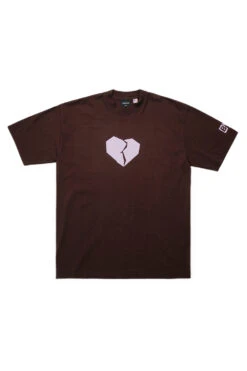 Bye Jeremy Bye Jeremy Heartbroken T-Shirt Brown