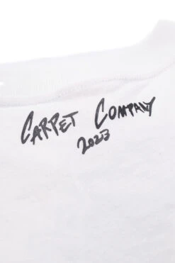 Carpet Company Carpet Company C-Star T-Shirt White (Purple Print) -Skate Verkauf carpet company c star t shirt white purple print 04