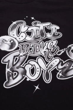 Citi Bike Boyz CitiBikeBoys Airbrush County Fair T-Shirt Black -Skate Verkauf citibikeboys airbrush county fair t shirt black 02