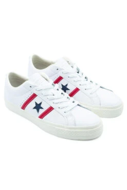 Converse Converse CONS One Star Academy Pro OX Shoe White / Red / Blue 11 Converse Converse CONS One Star Academy Pro OX Shoe White / Red / Blue -Skate Verkauf converse cons one star academy pro ox shoe white red blue 04