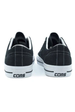 Converse Converse CONS One Star Pro OX Shoe Black / Black / White 10 Converse Converse CONS One Star Pro OX Shoe Black / Black / White -Skate Verkauf converse cons one star pro ox shoe black black white 03