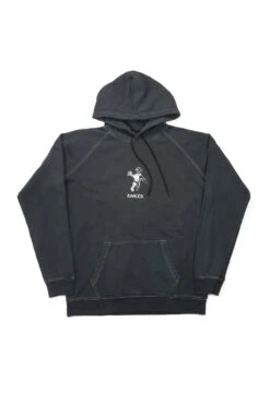 Dancer Dancer OG Logo Hoodie Washed Black (White Stitching)
