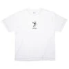 Dancer Dancer OG Logo T-Shirt White (Black Stitching) -Skate Verkauf dancer og logo t shirt white black stitching 01