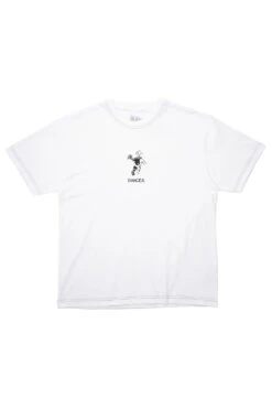 Dancer Dancer OG Logo T-Shirt White (Black Stitching)