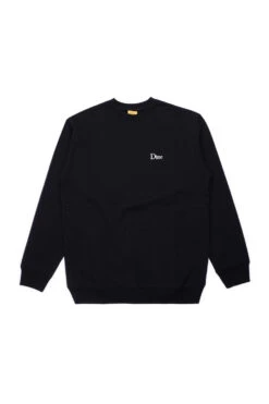 Dime Dime Classic Small Logo Crewneck Black