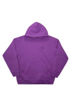 Dime Dime Classic Small Logo Hoodie Violet