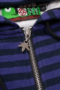 Fuck This Industry Fuck This Industry Challenges Stripe Zip Up Hoodie Purple -Skate Verkauf fuck this industry challenges stripe zip up hoodie purple 03