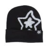 Kyota Umeki Kyota Umeki Reflective Star Beanie Black -Skate Verkauf kyota umeki reflective star beanie black 01 1
