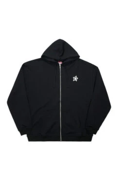 Kyota Umeki Kyota Umeki Star Zip Up Hoodie Black
