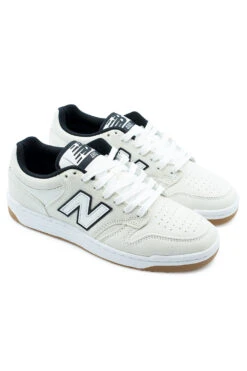 New Balance Numeric New Balance Numeric 480 Shoe White / Black -Skate Verkauf new balance numeric 480 shoe white black 04