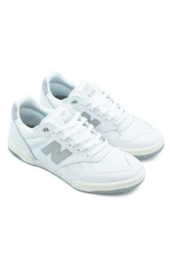 New Balance Numeric New Balance Numeric Tom Knox 600 Shoe White / Grey -Skate Verkauf new balance numeric tom knox 600 shoe white grey 04