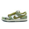 Nike SB Nike SB Dunk Low Pro QS Shoe (Alexis Sablone Chameleon) Oil Green / Desert Moss / White
