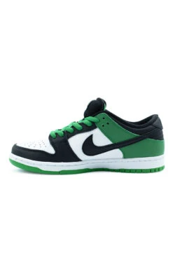 Nike SB Nike SB Dunk Low Pro Shoe Classic Green / Black / White / Classic Green -Skate Verkauf nike sb dunk low pro shoe classic green black white classic green 05