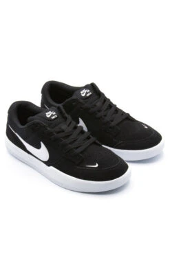 Nike SB Nike SB Force 58 Shoe Black / White / Black -Skate Verkauf nike sb force 58 shoe black white black 04